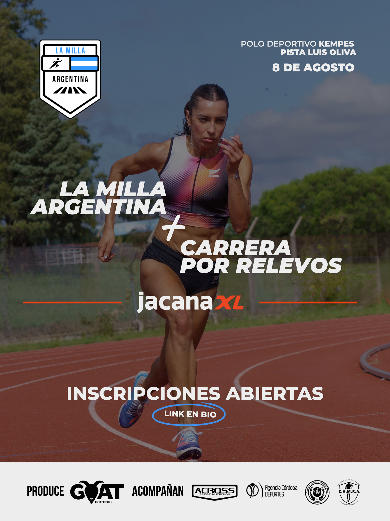 La Milla Argentina y Carrera por relevos Jacana XL